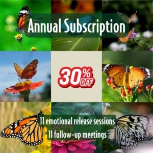Emotional Release Session Annual Subsciption