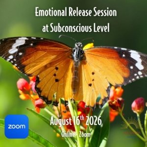 Emotional Release Session - August 16th 2026
