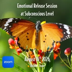 Emotional Release Session - August 16th 2026