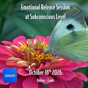 Emotional Release Session - October 18th 2026