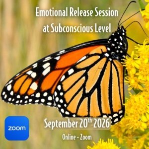 Emotional Release Session - September 20th 2026