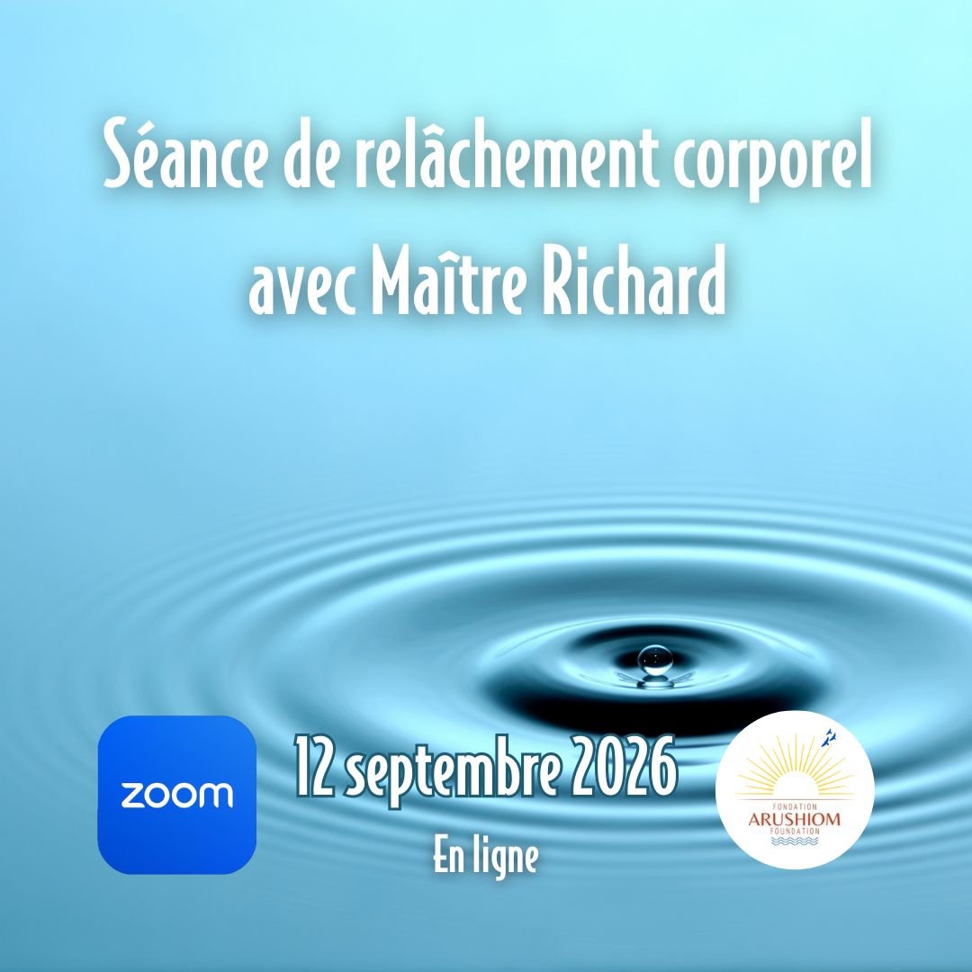 Séance de relâchement corporel avec Maître Richard - 12 septembre 2026