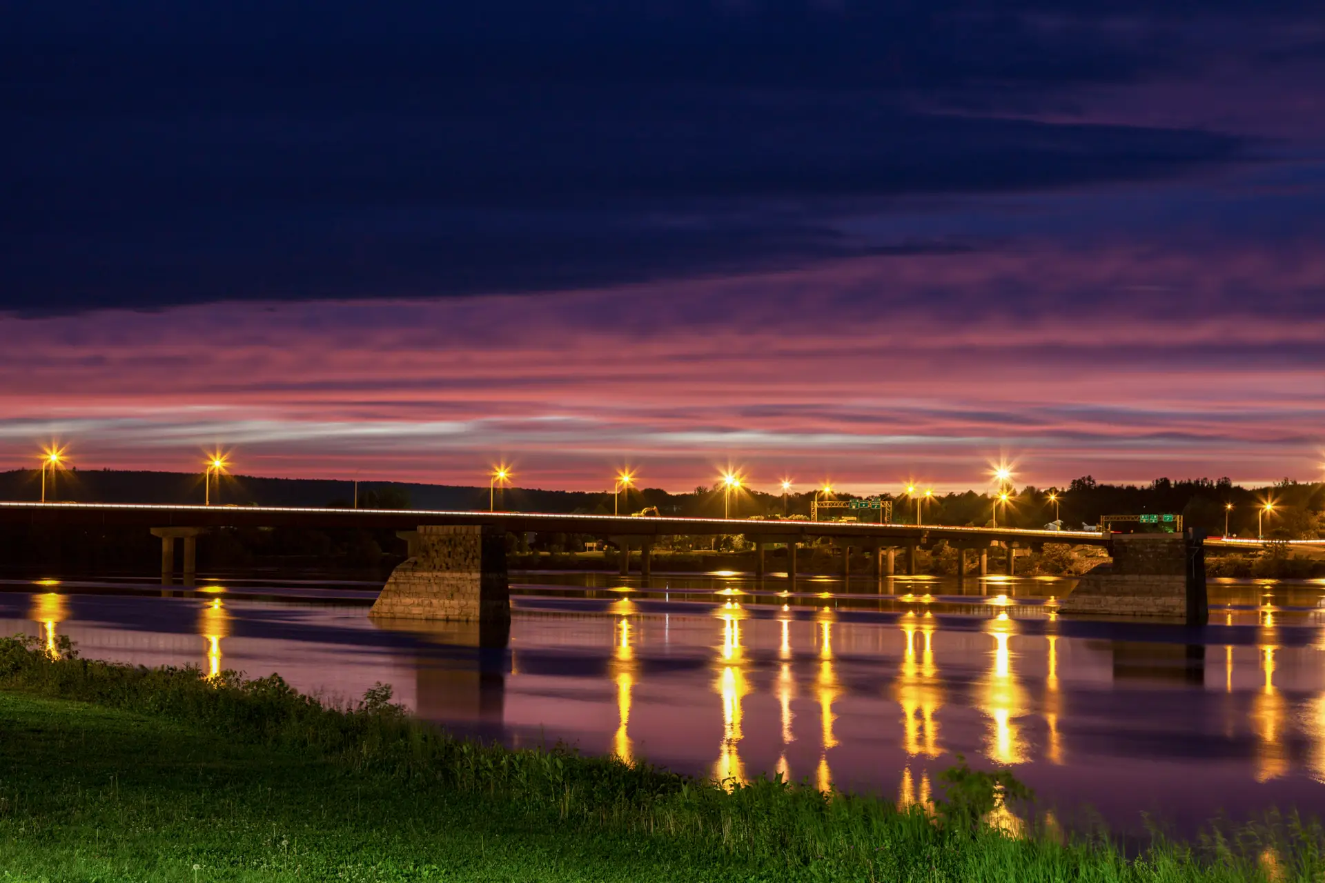 Vue de Fredericton