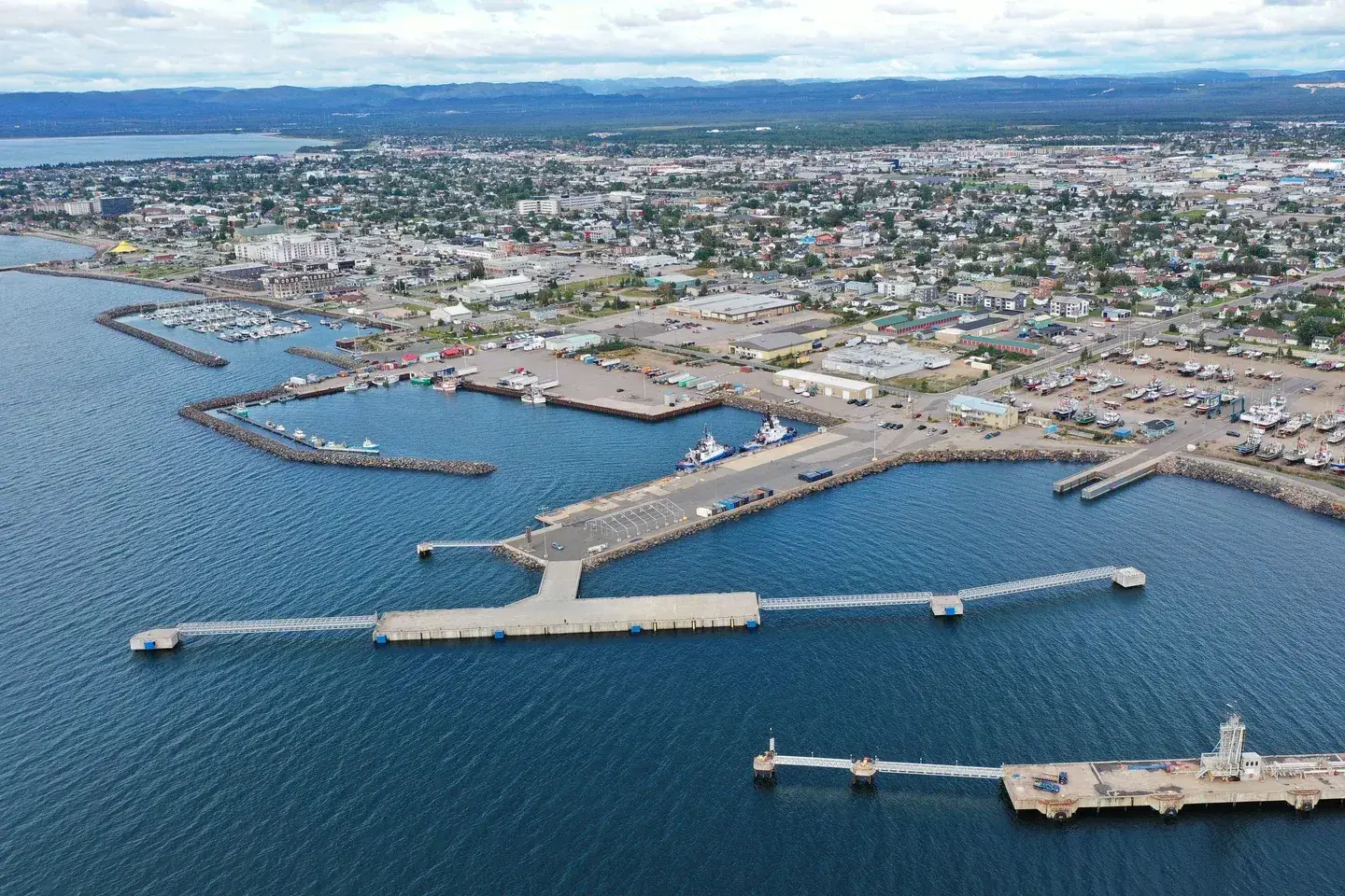 Vue de Sept-Îles